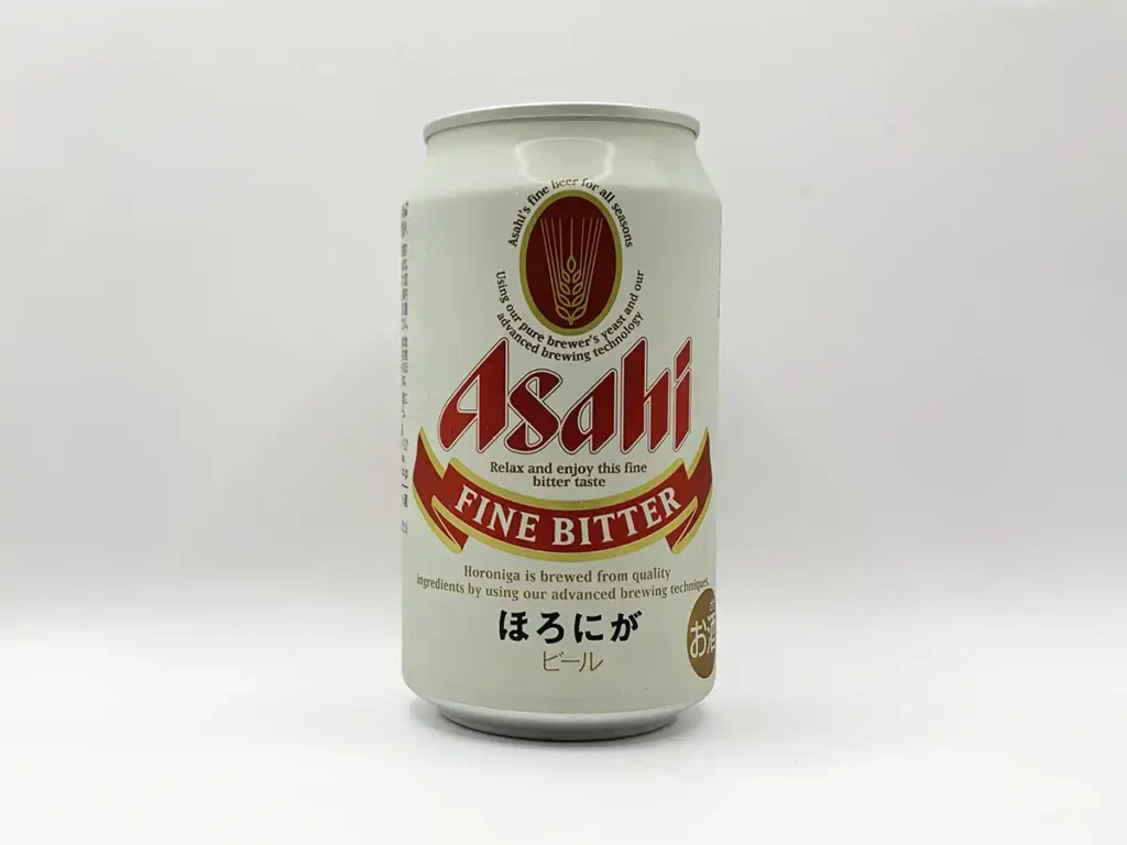アサヒほろにが背面