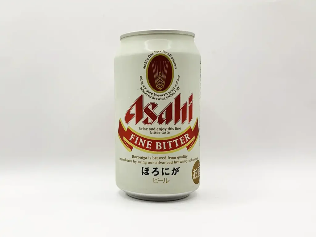 アサヒほろにがの正面